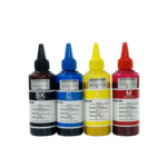 Combo tintas de sublimacion 100ml, amarillo, rojo, azul, negro