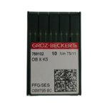 Gb-dbxk5-75 /11 pano de aguja grozz beckert para bordadora  75/11