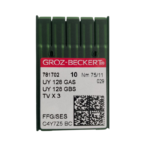 Gb-uy128-75/ 11 pano de aguja grozz beckert para recubridora 75/11