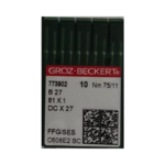 Gb-b27-75 pano aguja overlock 75""groz beckert"